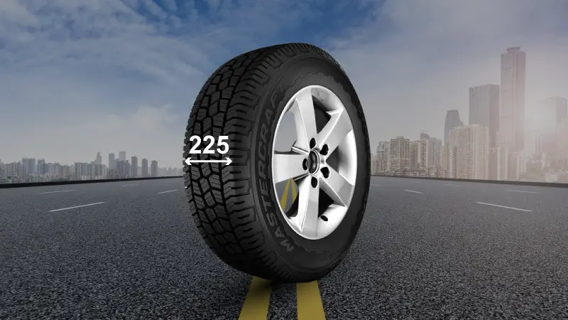 A-225-Tire-on-a-Road