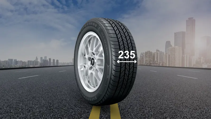 A-235-Tire-on-a-Road