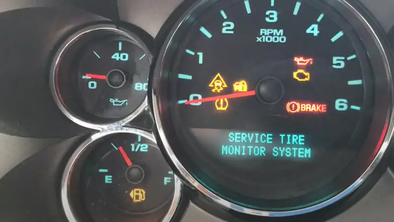 service tire monitor system