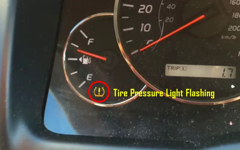 Tire Pressure Light Flashing
