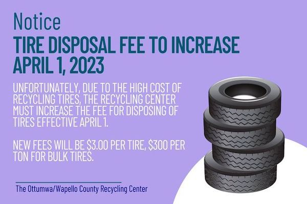 Cost to Dispose of Tires