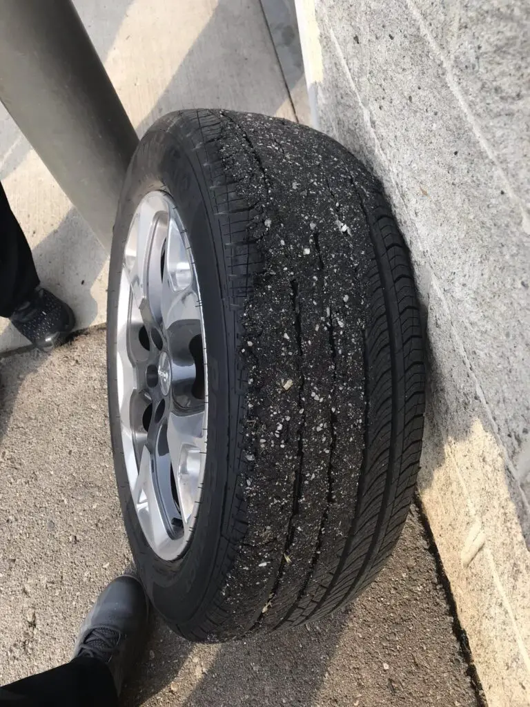 Is It Safe to Drive With Tar on Tires?