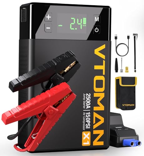 Best Portable Tire Inflator And Jump Starter